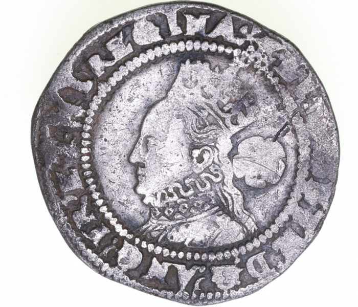 Elizabeth I AD 1558-1603 Silver Threepenny AD 1575