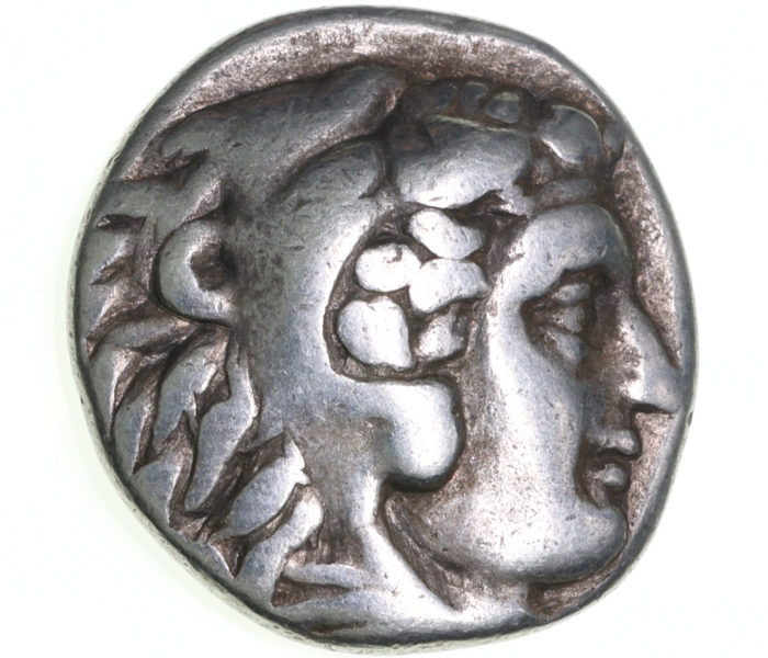 Macedon Alexander The Great 336-323 BC Lifetime Silver Drachm