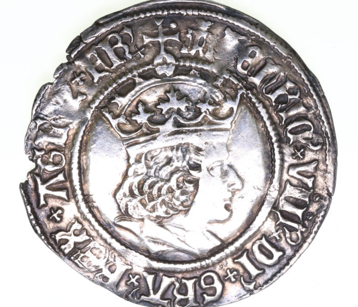 Henry VIII AD 1509-1547 Silver Groat 1st coinage