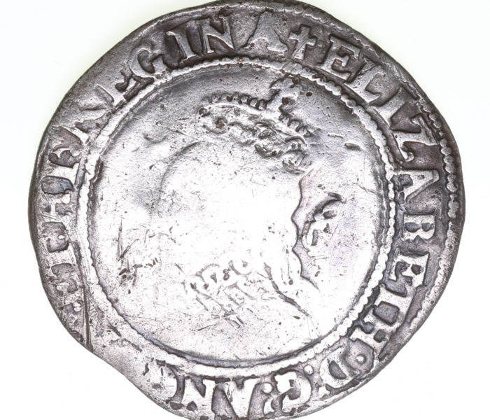 Elizabeth I AD 1558-1603 Silver Sixpence AD 1580