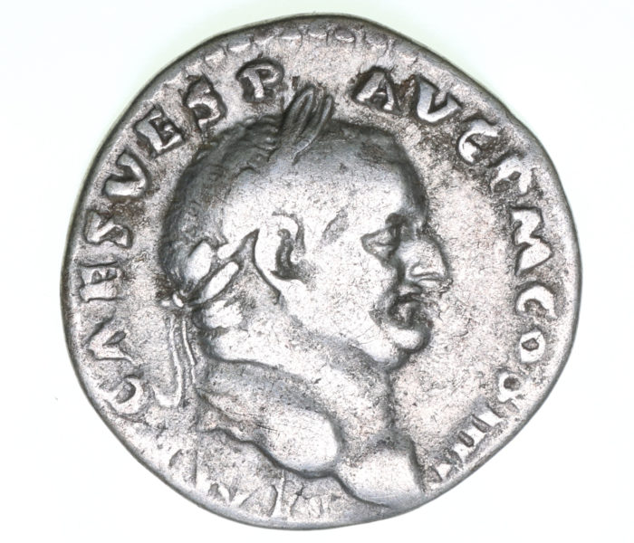 Vespasian AD 69-79 Silver Denarius