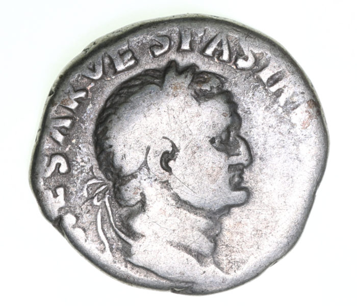 Vespasian AD 69-79 Silver Denarius