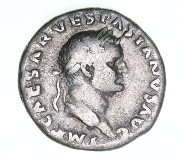 Vespasian AD 69-79 Silver Denarius Rome