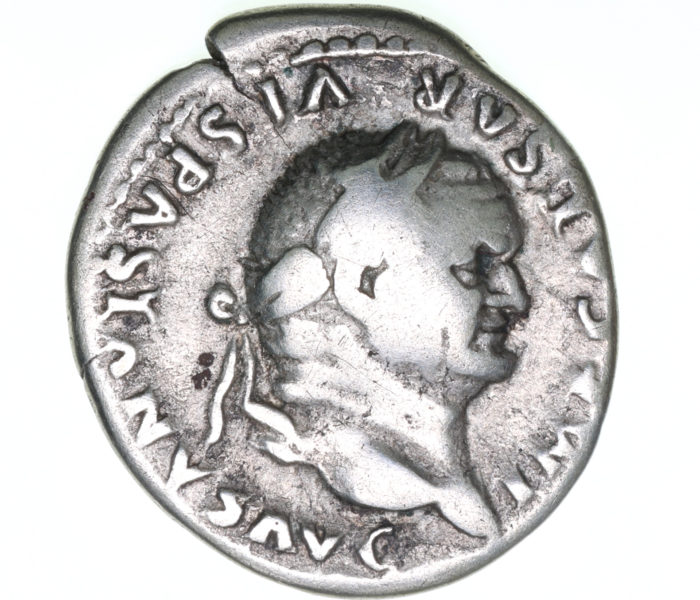 Vespasian AD 69-79 Silver Denarius Rome