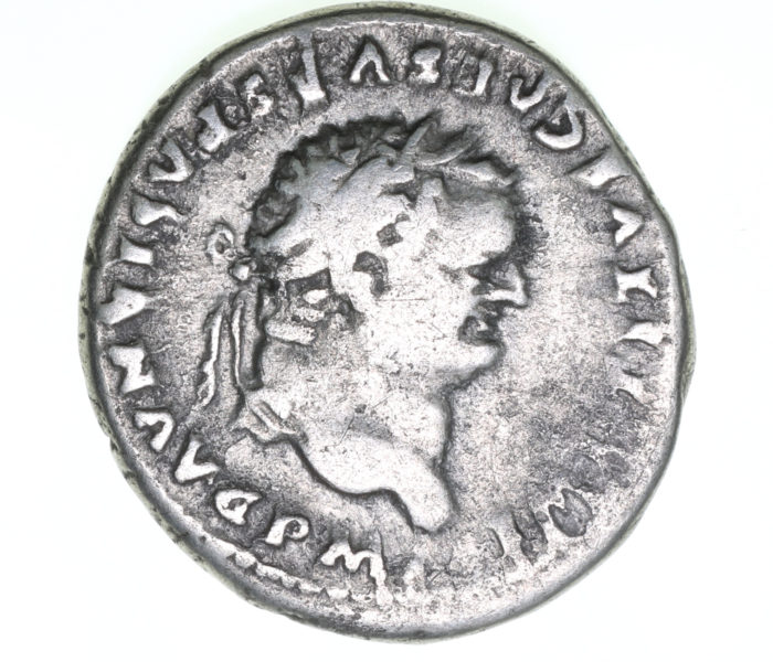 Titus AD 79-81 Silver Denarius Rome