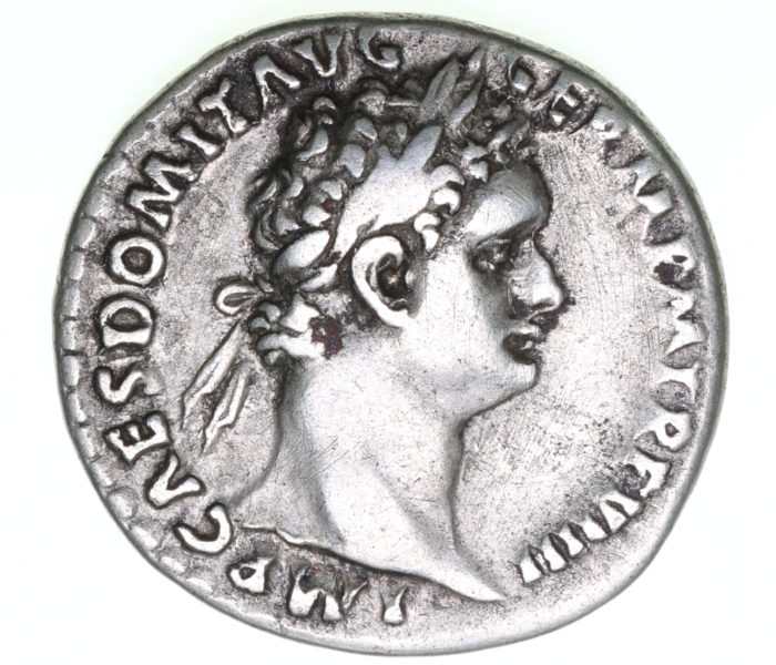 Domitian AD 81-96 Silver Denarius Rome