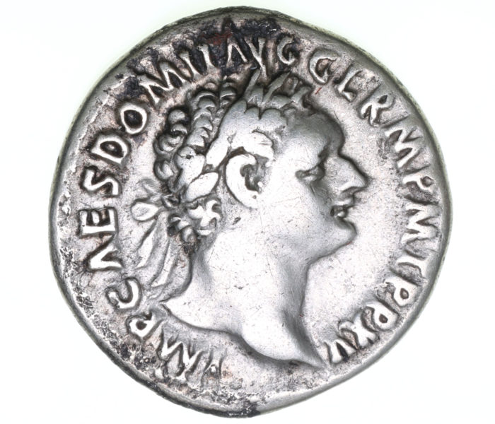 Domitian AD 81-96 Silver Denarius Rome