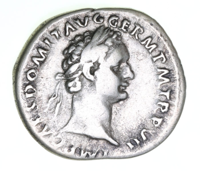 Domitian AD 81-96 Silver Denarius Rome