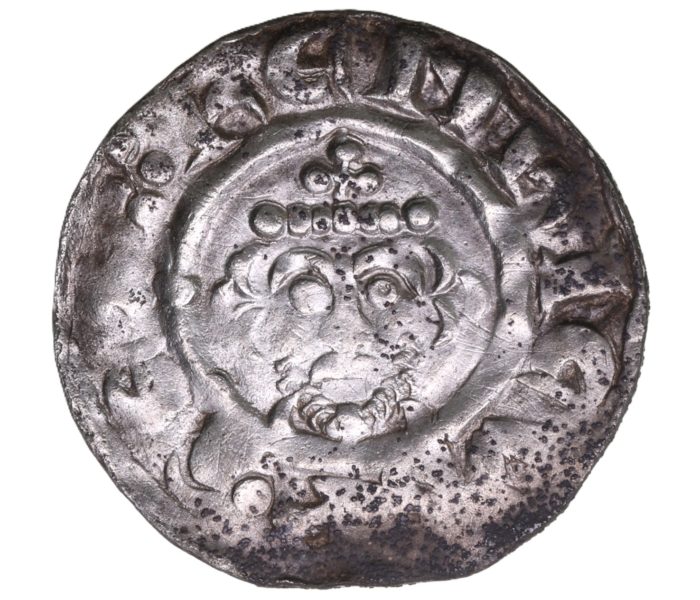 Richard I 'Lionheart' AD 1189-1199 Silver Short Cross Penny Exeter *Rare*