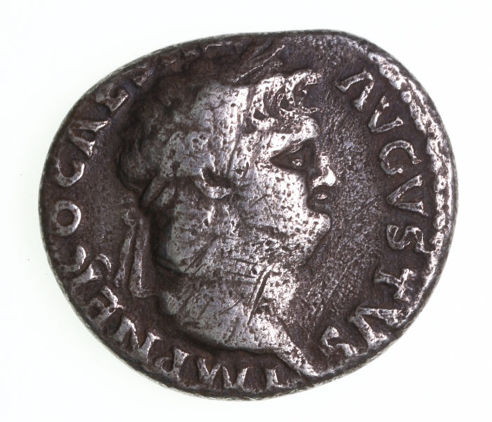 Nero AD 54-68 Silver Denarius Rome