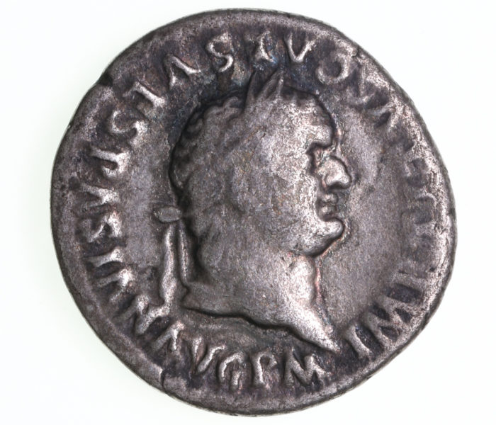 Titus AD 79 -81 Silver Denarius Rome