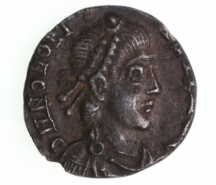 Honorius AD 393-423 Silver Siliqua Trier Dating to the Late 5th Century