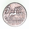 Roman Republic M. Baebius Q.f. Tampilus 137 BC Silver Denarius Rome - Image 2