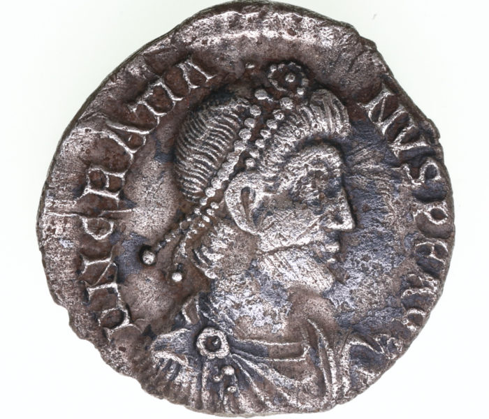 Gratian AD 367-383 Silver Siliqua Aquileia